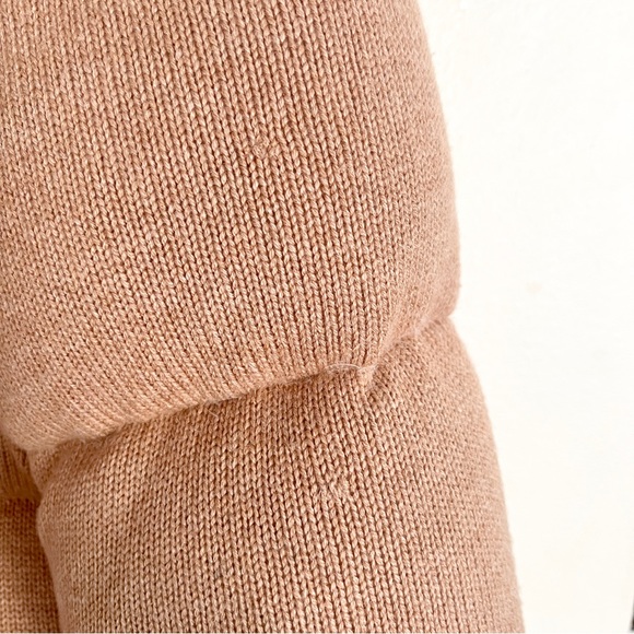 NICOLE BENISTI Kensington Cashmere Wool Down Puffer Coat in Rich Caramel - Picture 13 of 15